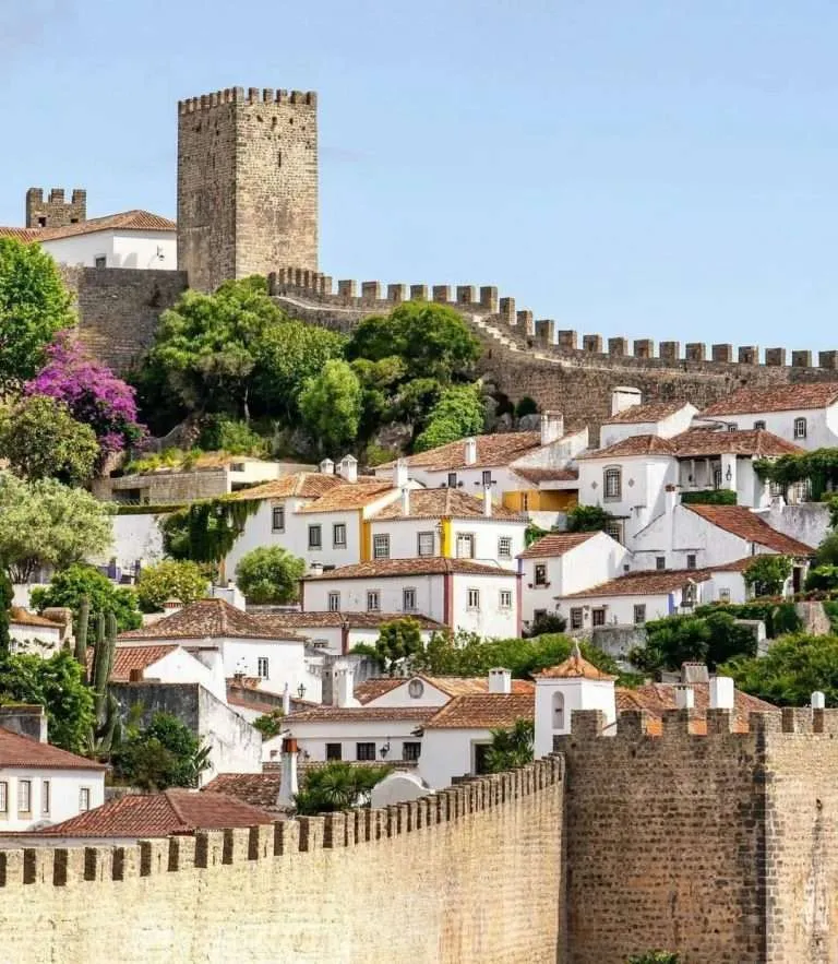 The ancient town of Obidos