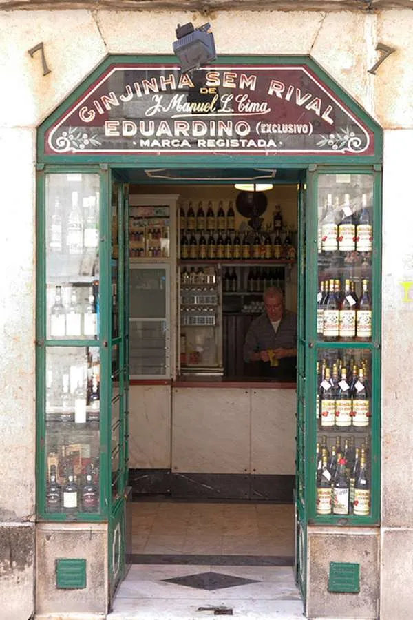 Traditional Ginjinha bar, Lisbon
