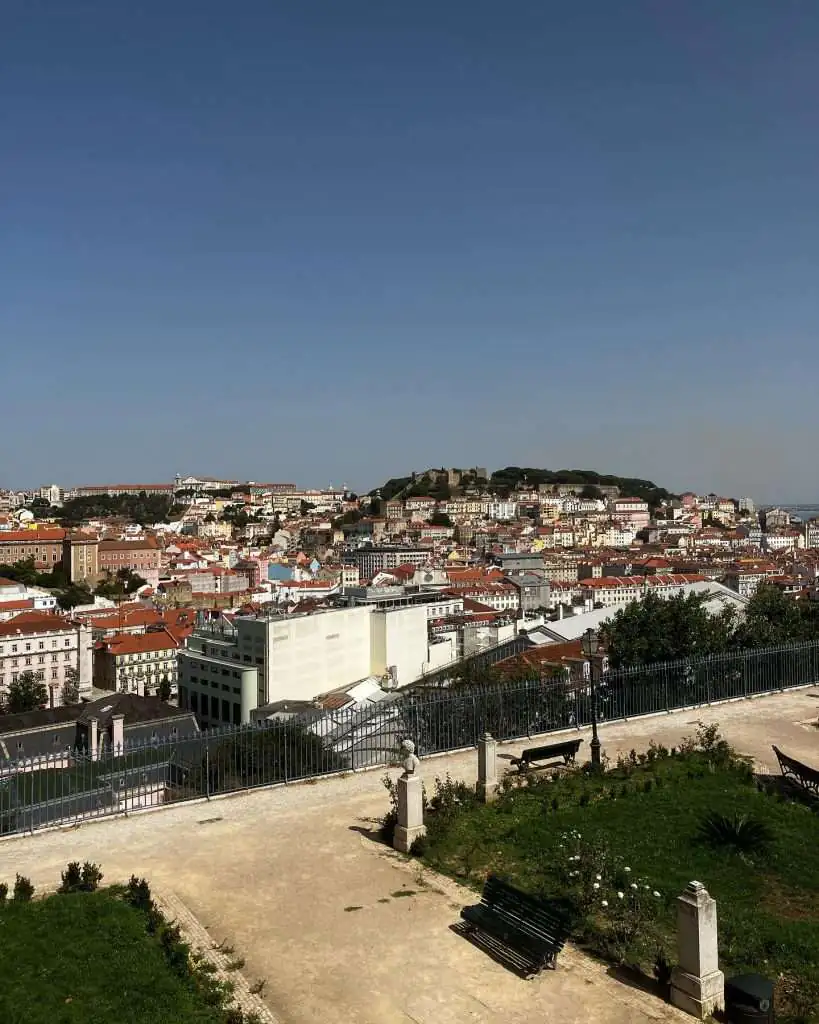Miradouro de São Pedro de Alcântara - One day in Lisbon itinerary